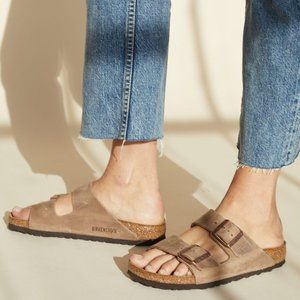 Birkenstock Arizona Tobacco Leather Sandals